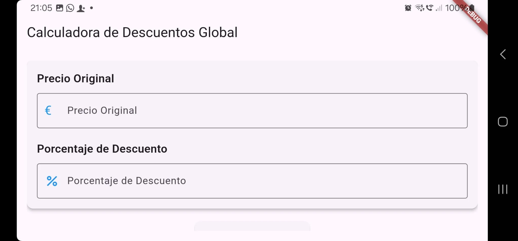 Discount Calculate Global screenshot